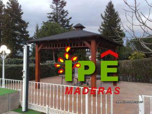 cenador de madera a la medida