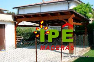 garaje de madera a la medida